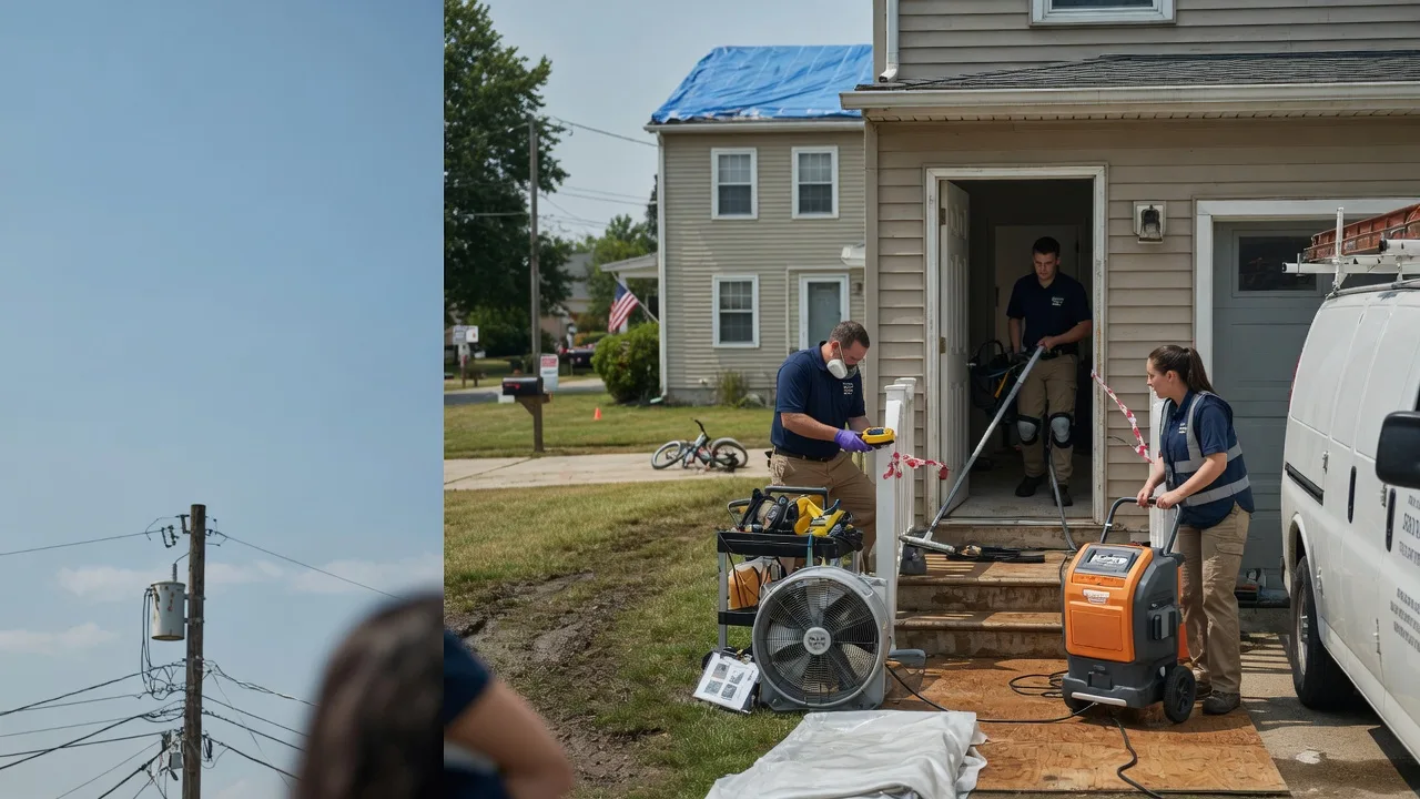 Water Damage Repair in Blandon, PA near me